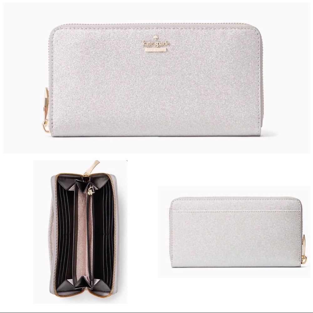 TRADED Kate Spade Silver Burgess Court Lacey - Picture 1 of 6